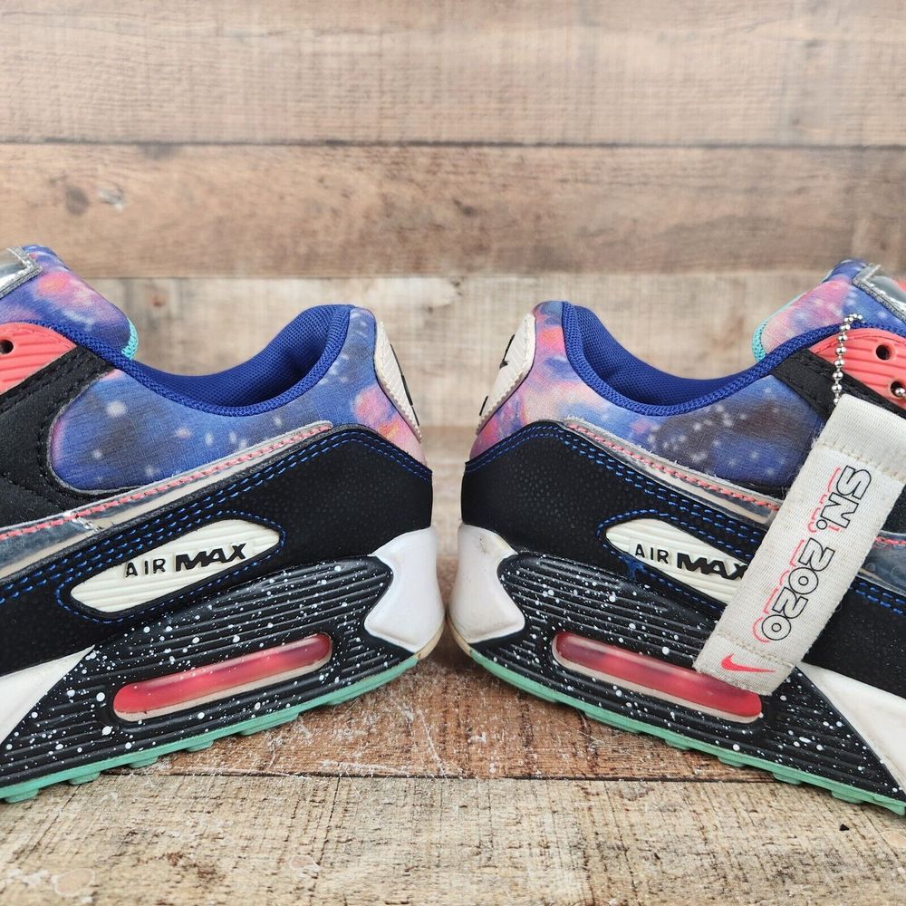Nike Air Max 90 Supernova 2020 Men's Sz 8 Multicolor Outer Space Graphic Sneaker - Picture 4 of 10